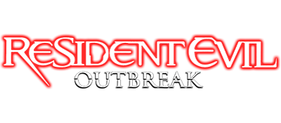 Resident Evil Outbreak title screen for Playstation 2